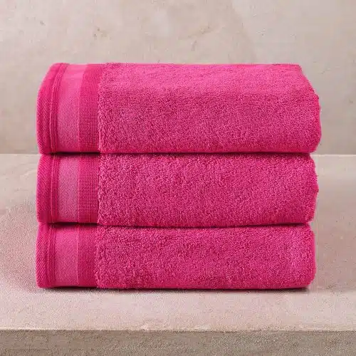 DWL Handdoek Excellence Magenta