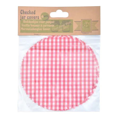 Esschert Design Ruitdoekjes voor Jampot