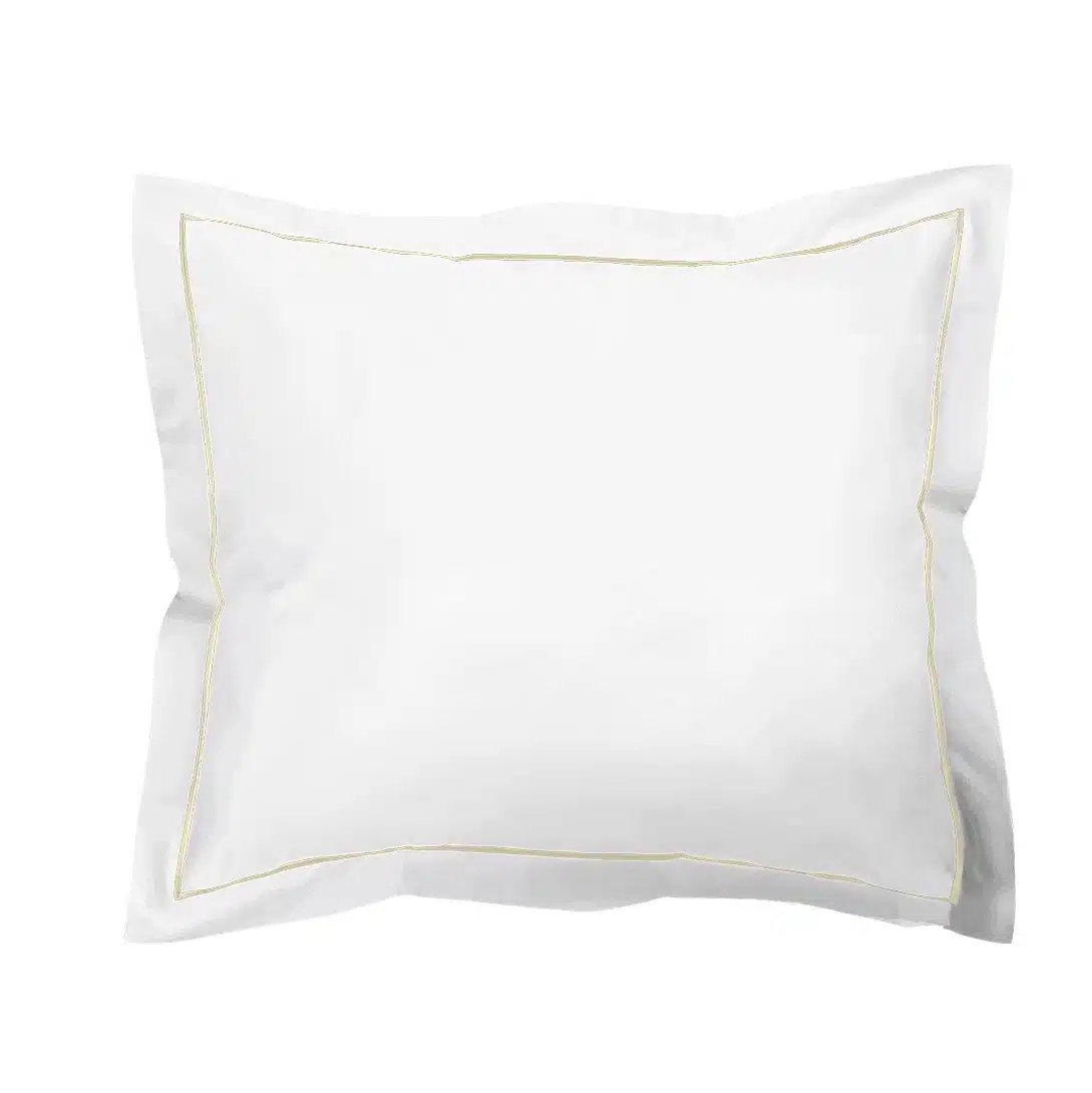 DWL Kussensloop Bumblebee White / Vision Taupe 60x70cm