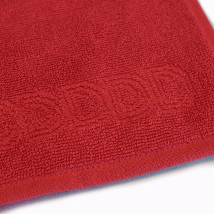 DDDDD Keukendoek Logo Rood