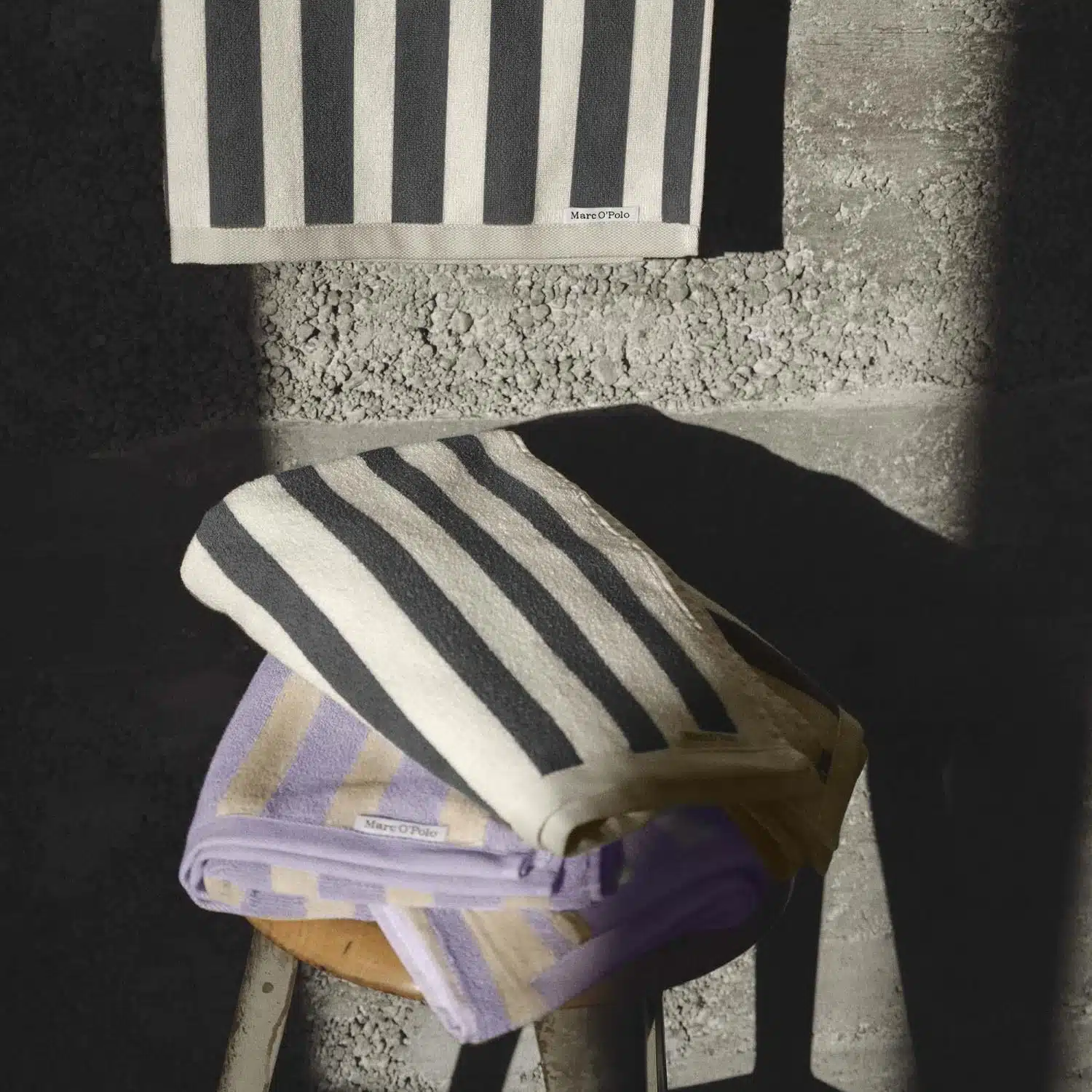 Marc O'Polo Gastendoek Heritage Anthracite