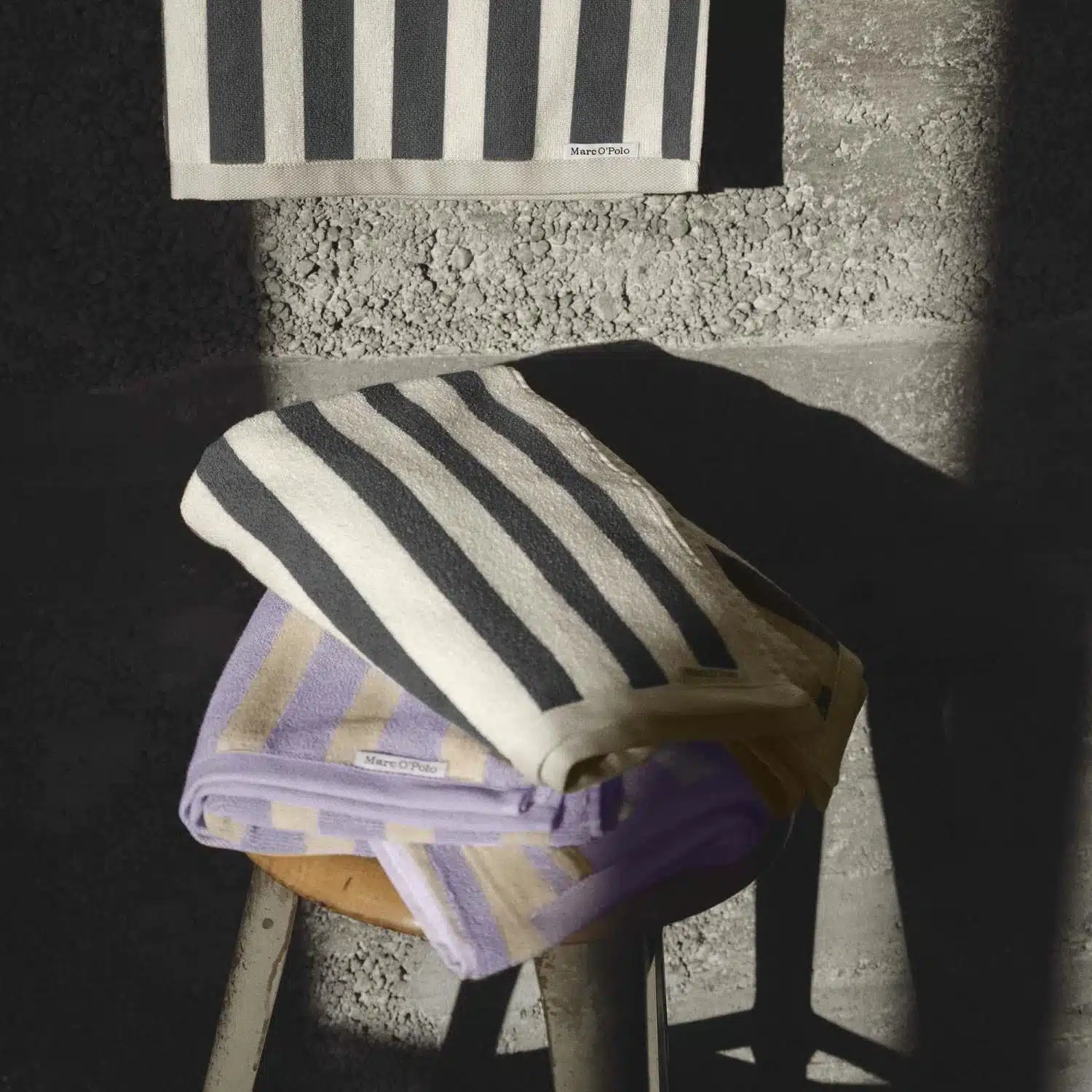 Marc O'Polo Gastendoek Heritage Lilac