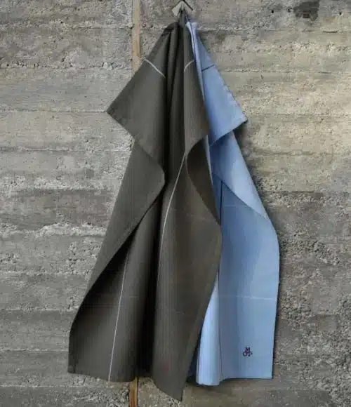 Marc O'Polo Theedoek Haley Multi Forest Green (set a 2 stuks)