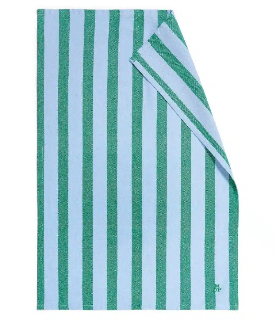 Marc O'Polo Theedoek Haley Multi Green (set a 2 stuks)