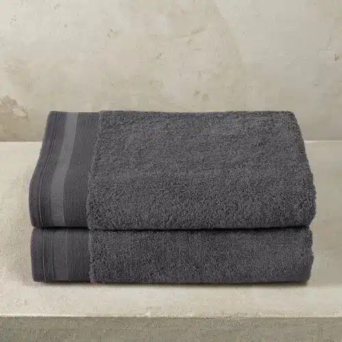 De Witte Lietaer Douchelaken Excellence Dark Grey